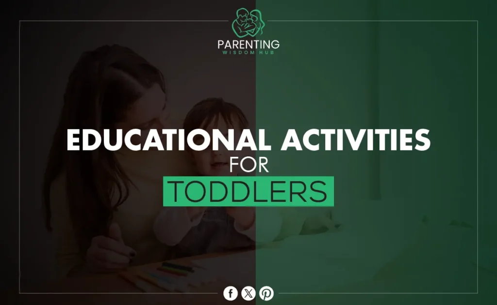 educational activities for toddlers