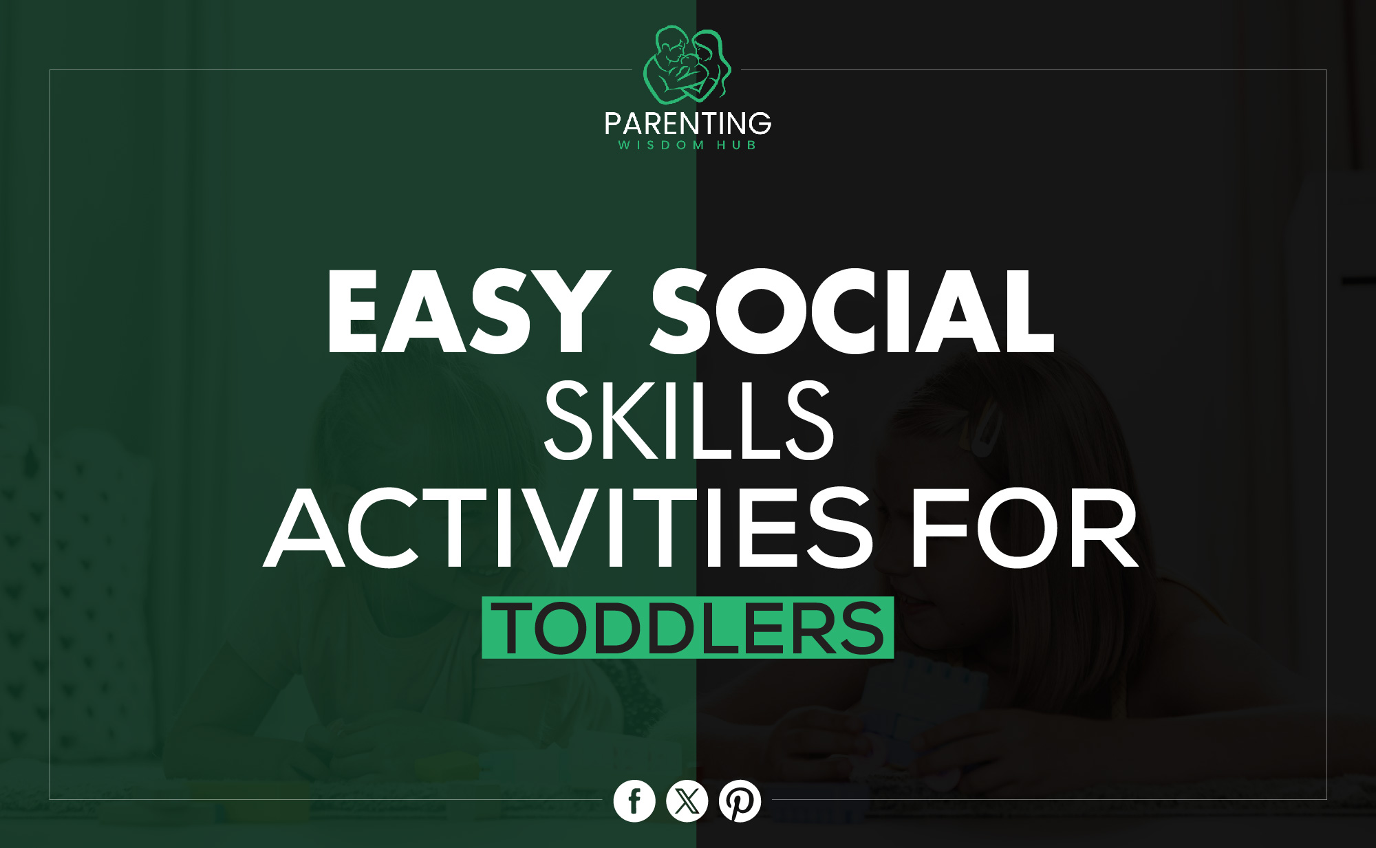 social skills activities for toddlers