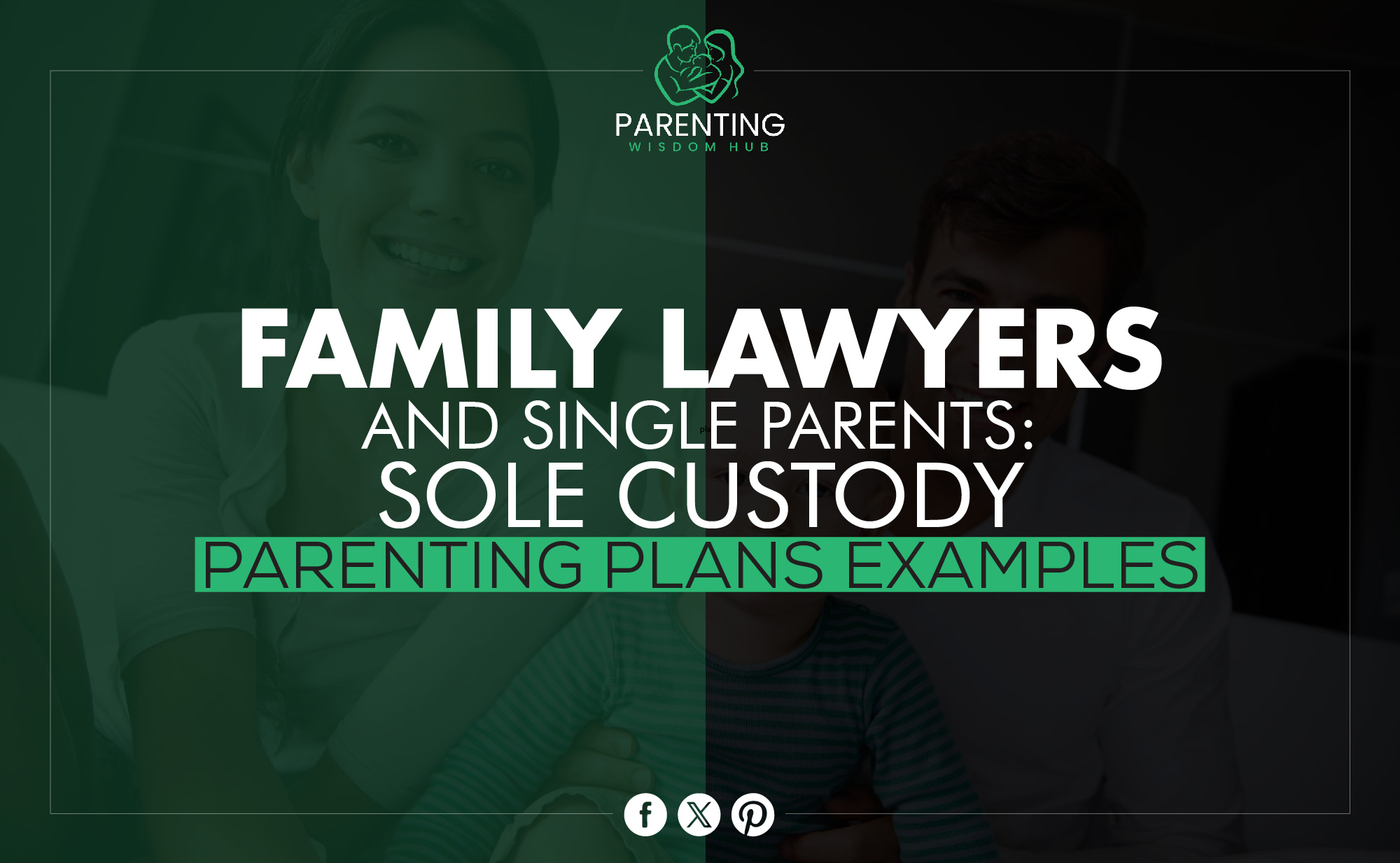 sole custody parenting plan examples