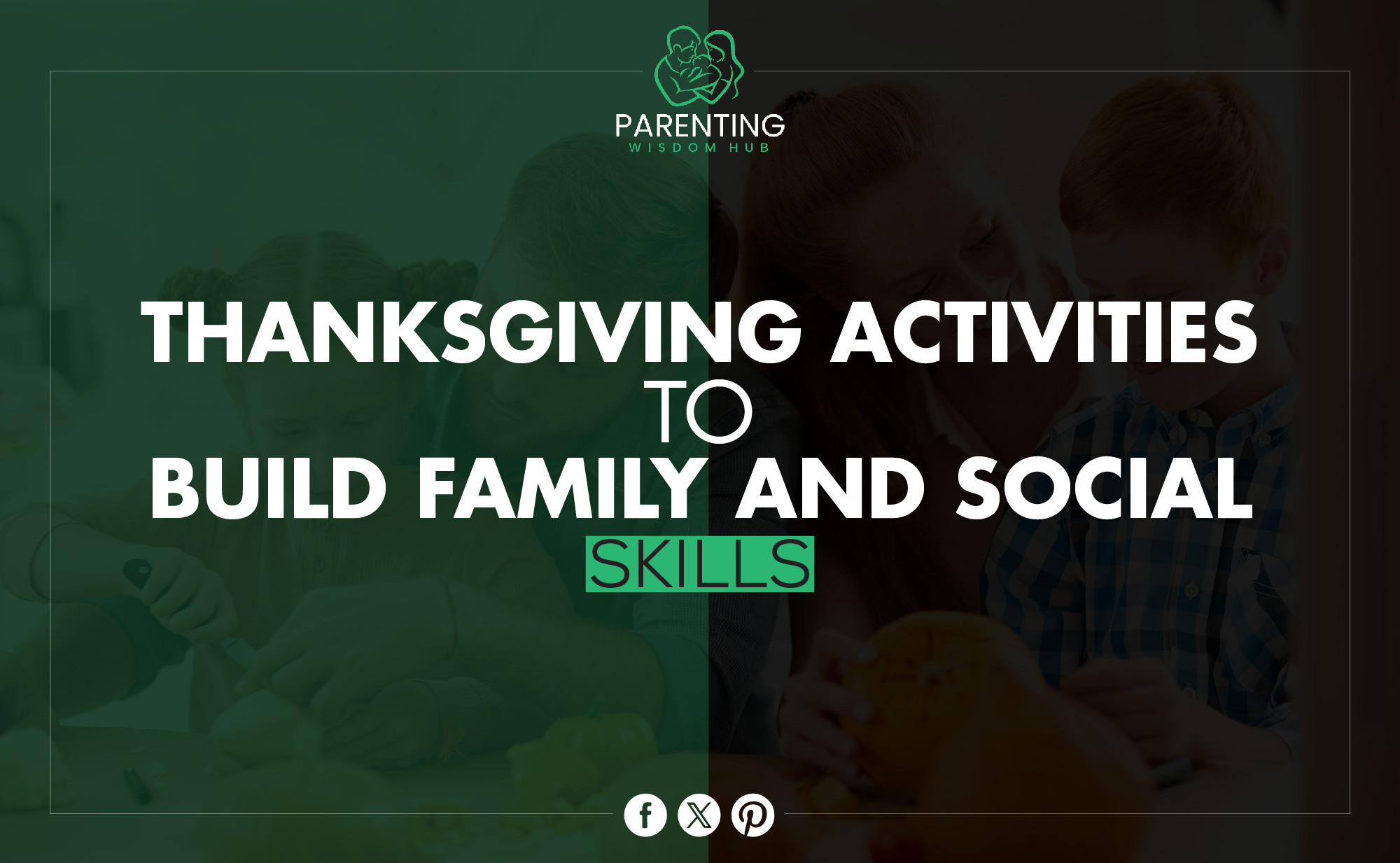 thanksgiving social skills activities