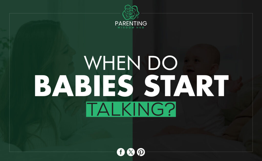 when do babies start talking