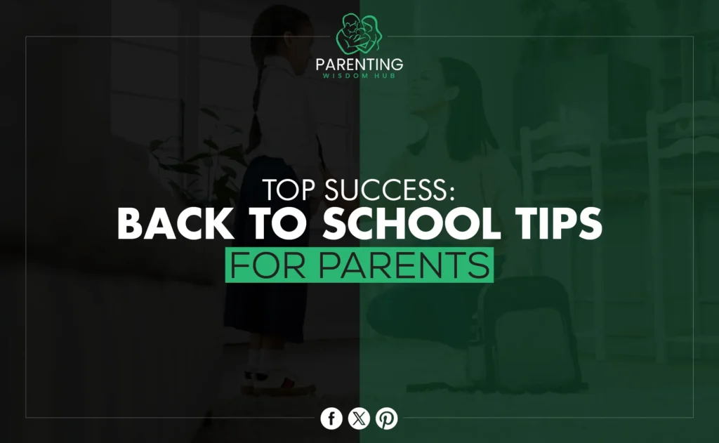 back to school tips for parents