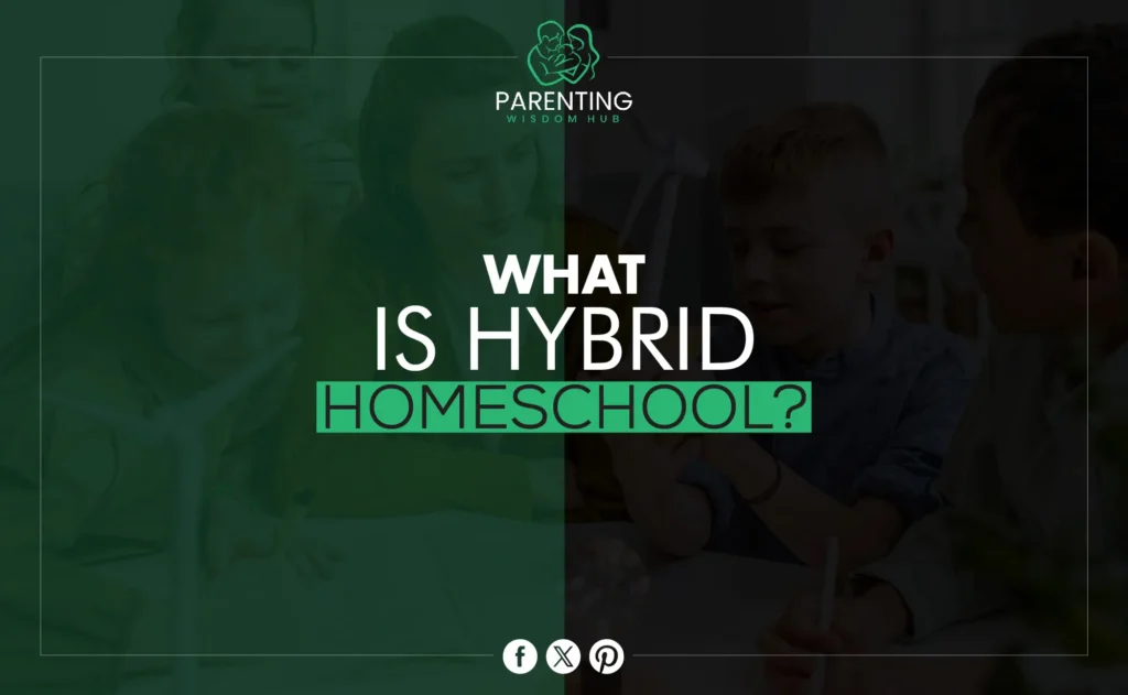 what is hybrid homeschool